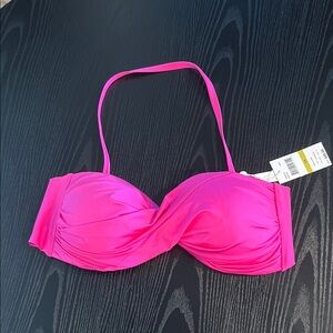 Trina Turk Hot Pink Bikini Top